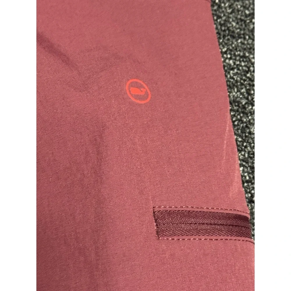 Vineyard Vines Mens Performance‎ Board Shorts 32 Maroon 98 Graphic Swim Trunks
